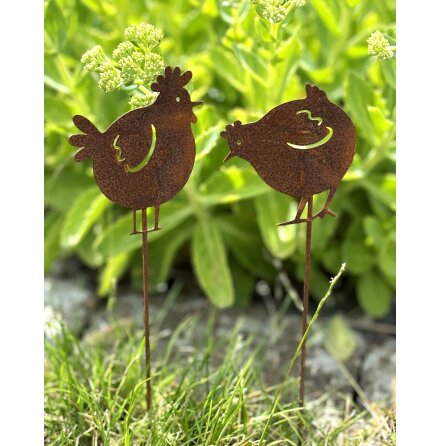 Tupp och hna blomstersticks Lind decoration 2 set