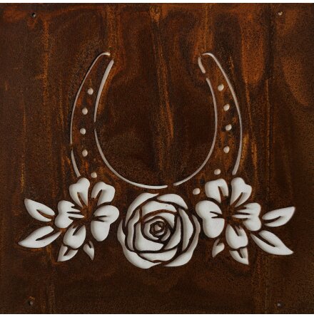 Skylt till armeringsj�rn H�stsko lyckofigur Lind Decoration