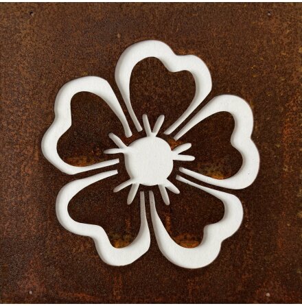 Skylt till armeringsj�rn Hortensia Lind Decoration